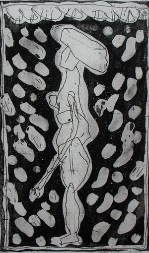 Lucebert - Ets: Paradijs + gedicht - 1981 kopen? Bied vanaf 150!