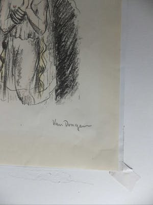 Kees van Dongen - La Princesse de Babylon - afwijkende litho - zie tekst kopen? Bied vanaf 300!