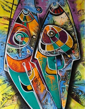 Simeon Gonzales - Peces II kopen? Bied vanaf 375!