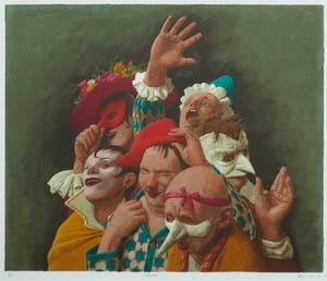 Kenne Gregoire - Giclée, Lach - Ingelijst kopen? Bied vanaf 50!