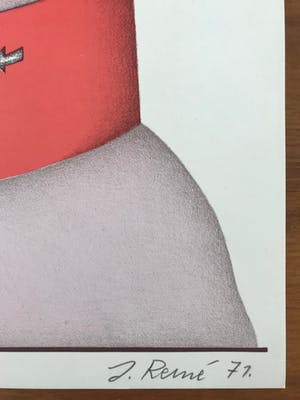 Jorg Reme - Jorg Reme - Mooie litho - Gesigneerd - 1971 - 12/175 kopen? Bied vanaf 45!