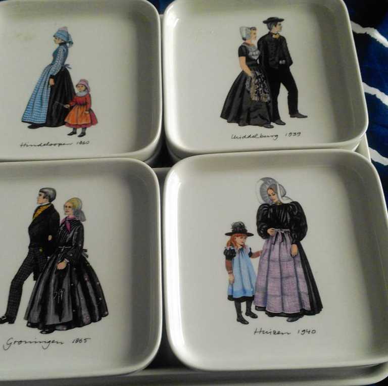 Villeroy & Boch - NL klederdrachten gebakset kopen? Bied vanaf 29!