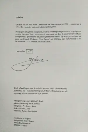 Hendrik Werkman - Hot Printing - 10 handgedrukte replica-prenten kopen? Bied vanaf 75!