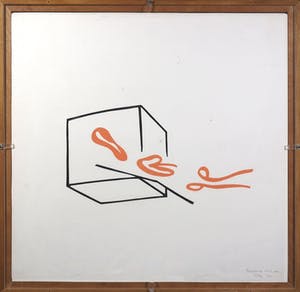 Tjeng Sit Oey - Litho, Zonder titel - Ingelijst kopen? Bied vanaf 35!