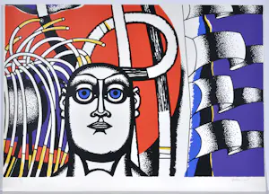 AcheterGustave Camus - zeefdruk, gesigneerd, 50x70 cm, 1975? Enchérissez de 45!