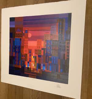 Ton Schulten - Stad in beweging verkocht voor € 75!