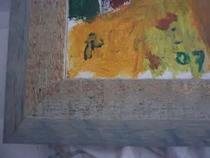 Piet Wiegman (II) - Abstracte kleurrijke compositie - Olieverf op doek kopen? Bied vanaf 100!