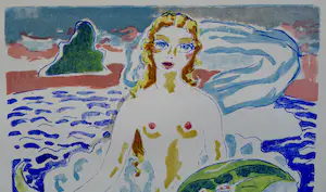 Kees van Dongen - Gravure, 1001 nacht,'Les femmes serpentines' kopen? Bied vanaf 1!
