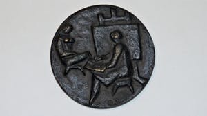 Albert Termote - Bronzen penning: Maecenas-penning Pulchri Studio Den Haag, 1969 kopen? Bied vanaf 50!