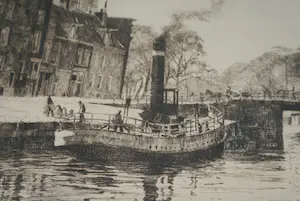 Hendrikus Roodenburg - De Haarlemmersluis te Amsterdam kopen? Bied vanaf 1!