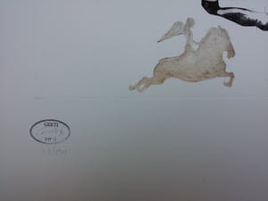 Gerti Bierenbroodspot - Gevallen Engel - 2 kleuren ets 1974 kopen? Bied vanaf 75!