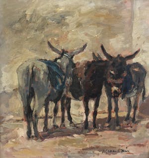 Jan Groenestein - C4573 - Ezeltjes kopen? Bied vanaf 350!