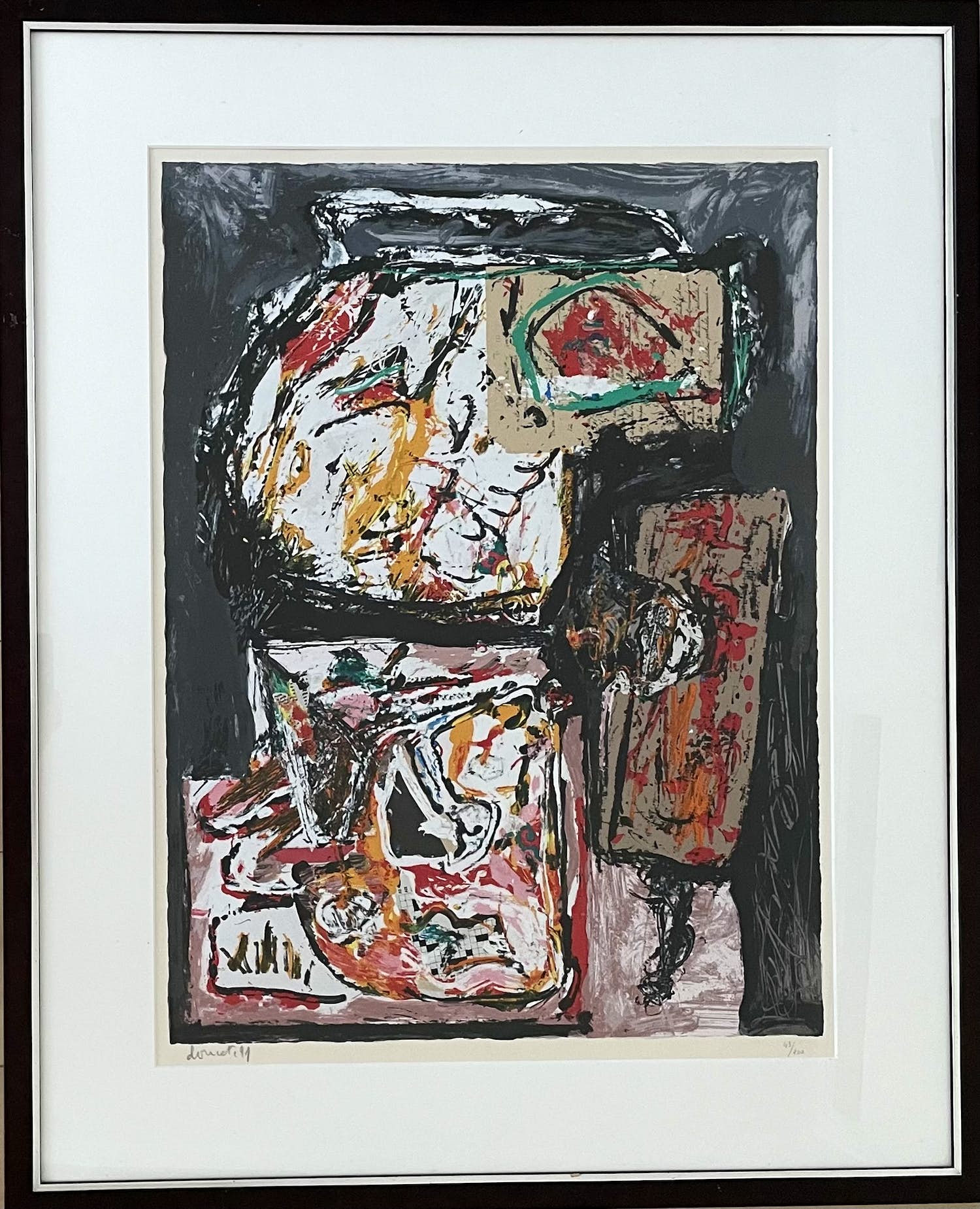 Jacques Doucet - Ingelijste zeefdruk verkocht voor € 195!