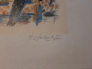 Kees Salentijn - Zeefdruk, Antonia kopen? Bied vanaf 35!