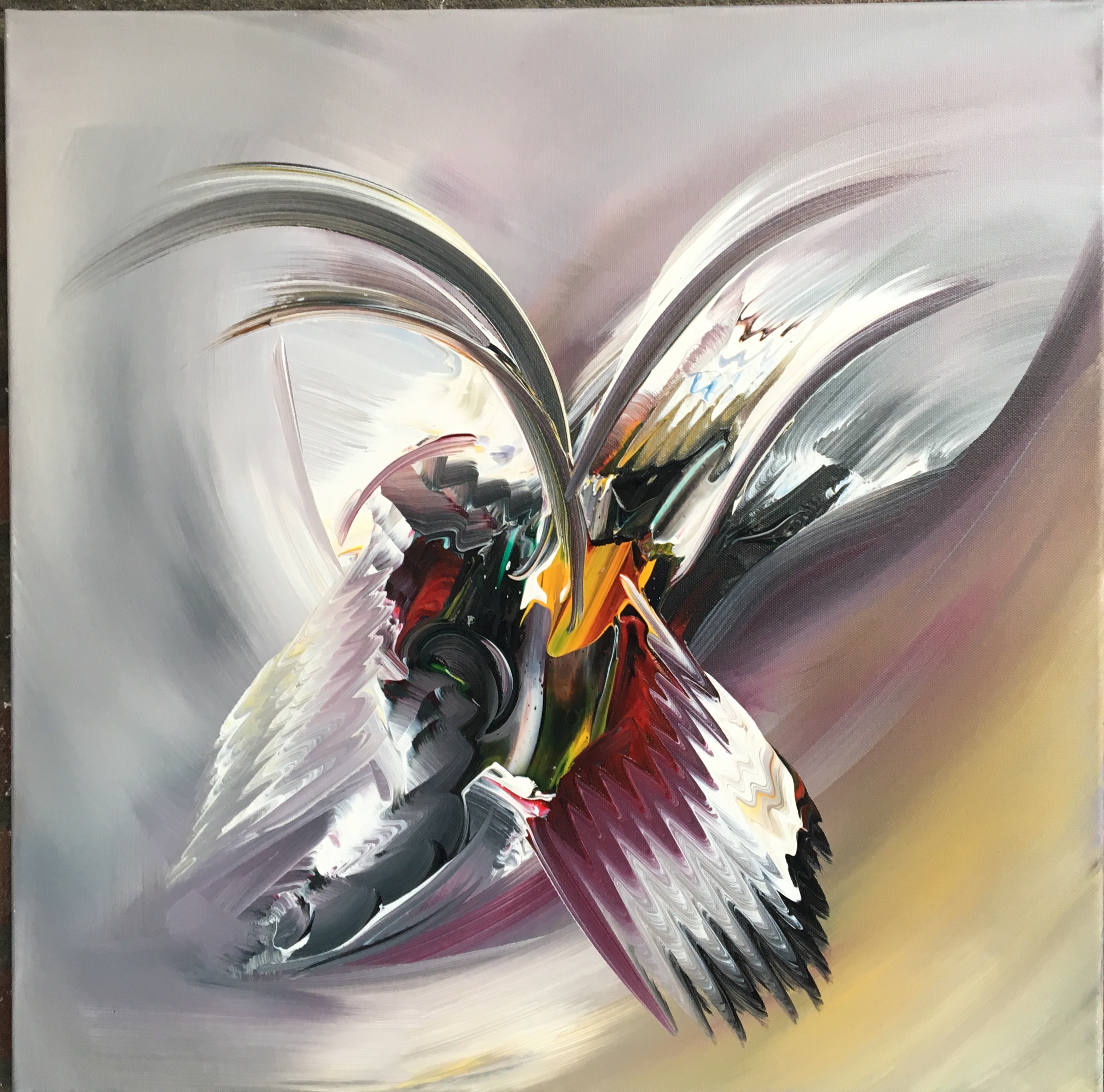 Gena Genadyj - Abstract “ In flight “ verkocht voor € 35!