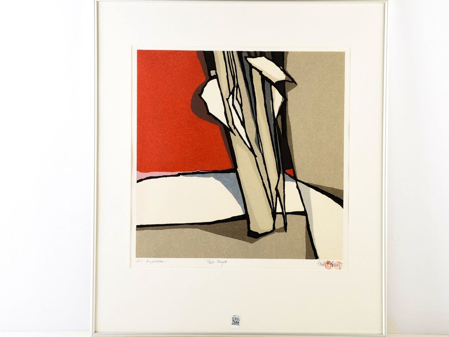 Fon Klement - Fond rouge verkocht voor € 100!