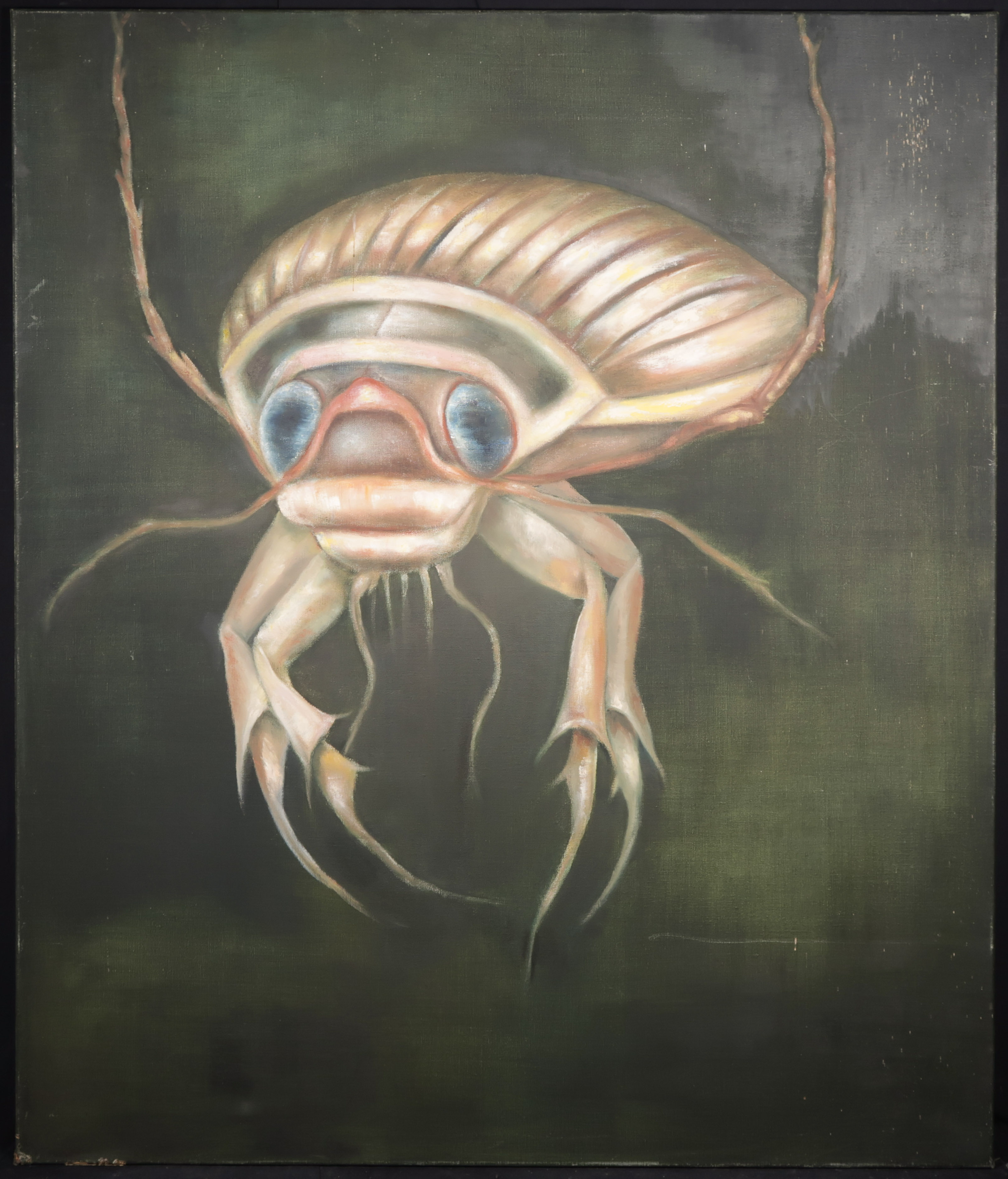 Mariette van Kemenade - Olieverf op doek, Insect (groot) kopen? Bied vanaf 40!