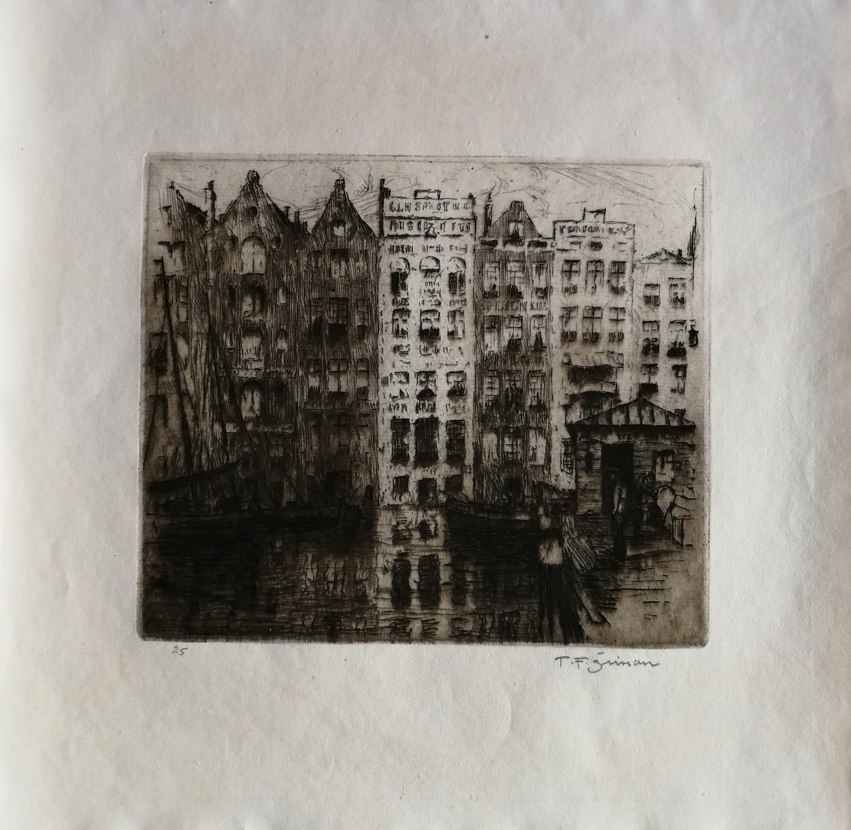 Frantisek Tavik Simon - Damrak, Amsterdam kopen? Bied vanaf 75!