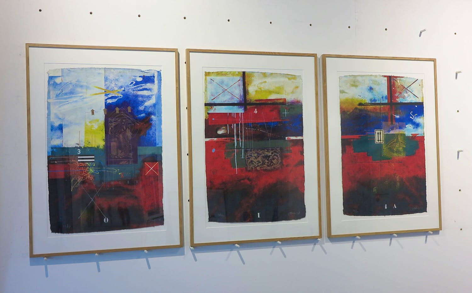 Piotr Konkel - Set van drie zeefdrukken inclusief lijsten! kopen? Bied vanaf 75!