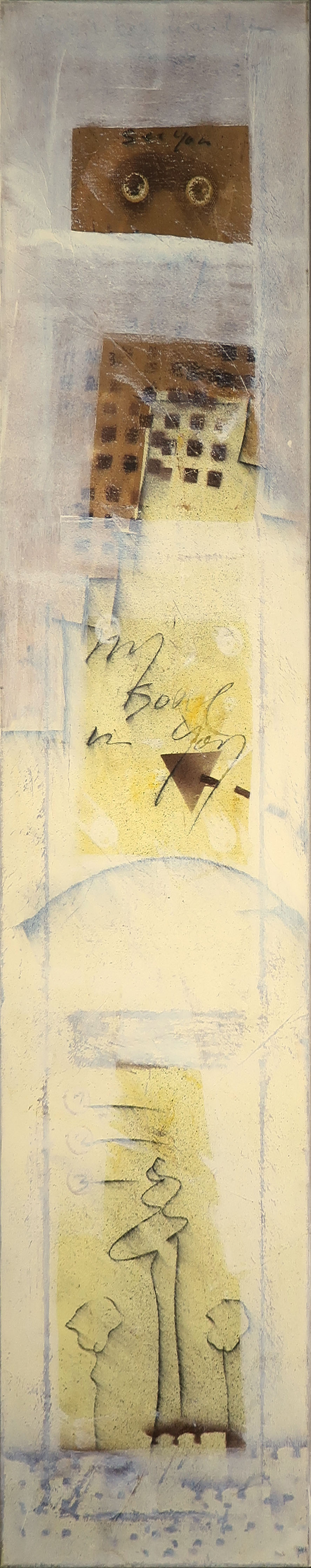 Frank Lengvenius - Acryl op doek, tweeluik Your in my Soul - Ingelijst (Zeer groot) kopen? Bied vanaf 200!