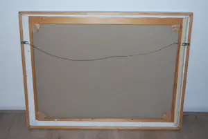 Jacob Kanbier - groot ingelijst schilderij, acryl op linnen / spieraam kopen? Bied vanaf 180!