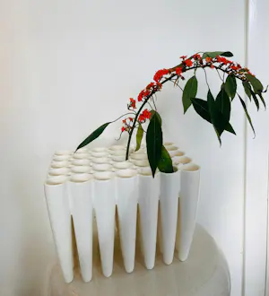 Laurens van Wieringen - Vaas 'Five by Seven', 2008, Vinyl kopen? Bied vanaf 70!