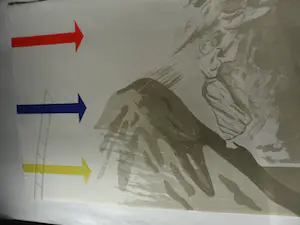 Hannes Postma - Dame met hoed, Kleurenlitho kopen? Bied vanaf 30!