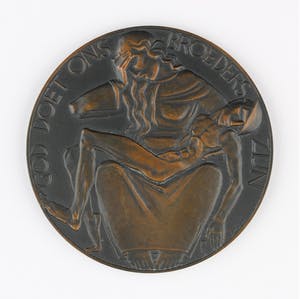 Dirk Bus - Bronzen penning: Vrede, 1931 kopen? Bied vanaf 50!