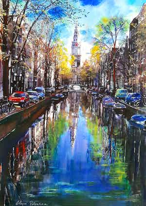Elena Polyakova - Zuiderkerk in Amsterdam verkocht voor € 65!