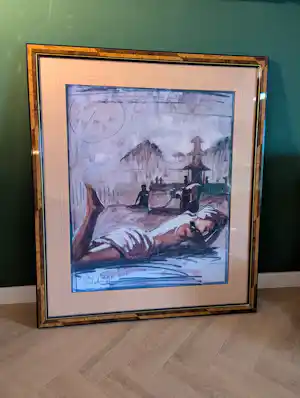Nico Vrielink - Zeefdruk 162/500 vendu pour 80€ !