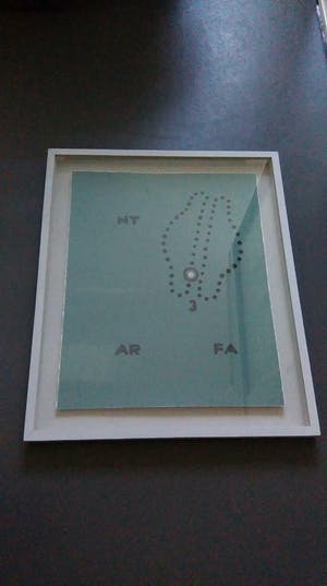 Reinier Lucassen - Not after Fontana (prachtig ingelijst!) kopen? Bied vanaf 200!