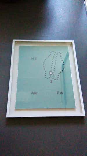 Reinier Lucassen - Not after Fontana (prachtig ingelijst!) verkocht voor € 200!