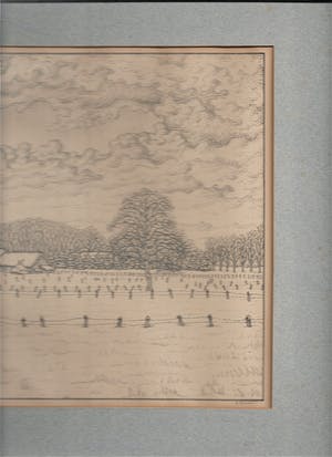 Rudolf Bremmer - sneeuw op het land - litho kopen? Bied vanaf 25!