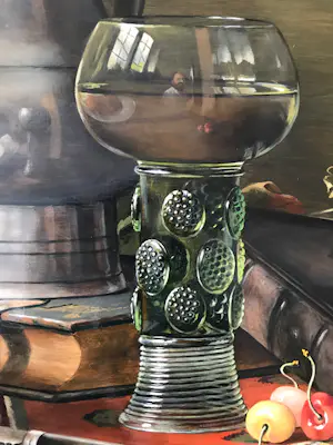 Jos Aanraad - Stilleven van wijn en fruit kopen? Bied vanaf 1200!