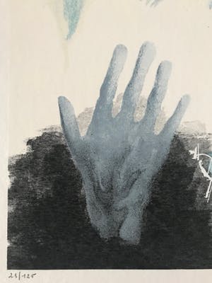 Jan Vaerten - Kleurenzeefdruk - oplage 23/125 - 1978 - Gesigneerd kopen? Bied vanaf 45!