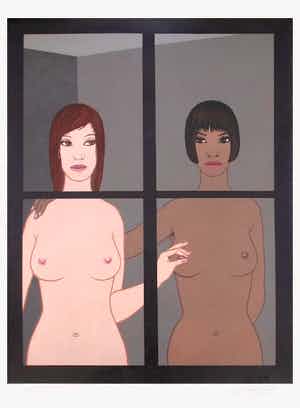 Felix Labisse - Les adieux de Fontainebleau - Handgesigneerde lithografie verkocht voor € 95!