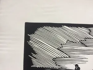 Jan Schonk - Houtsnede "De Plas" 1928; Gesigneerd kopen? Bied vanaf 25!