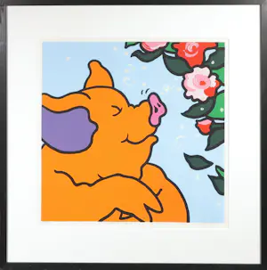 Shunyam - Zeefdruk, I smell the roses! - Ingelijst kaufen? Bieten Sie von 50!