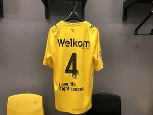 Curiosa - Swim to Fight Cancer wedstrijdshirt - Moïse Adilehou kopen? Bied vanaf 50!