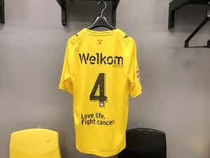 Swim to Fight Cancer wedstrijdshirt - Moïse Adilehou verkocht voor € 50!