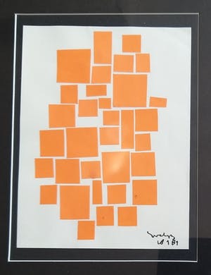 Siep van den Berg - Collage met oranje kopen? Bied vanaf 125!