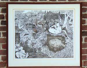 Juliette de Gaye - West riding Pastoral verkocht voor € 90!