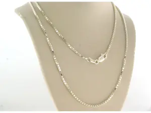 Zilveren ketting - 50 cm - 6.2 gram kopen? Bied vanaf 50!