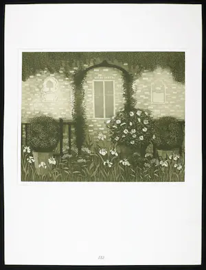 Laetitia de Haas - Ets, Museumtuin kopen? Bied vanaf 1!