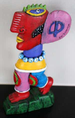 Clemens Briels - beeld: for Floortje - 2003 verkocht voor € 130!