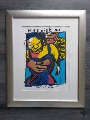 Herman Brood - Nee niet nu verkocht voor € 350!