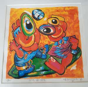 Ad Verstijnen - Sport als spel verkocht voor € 50!