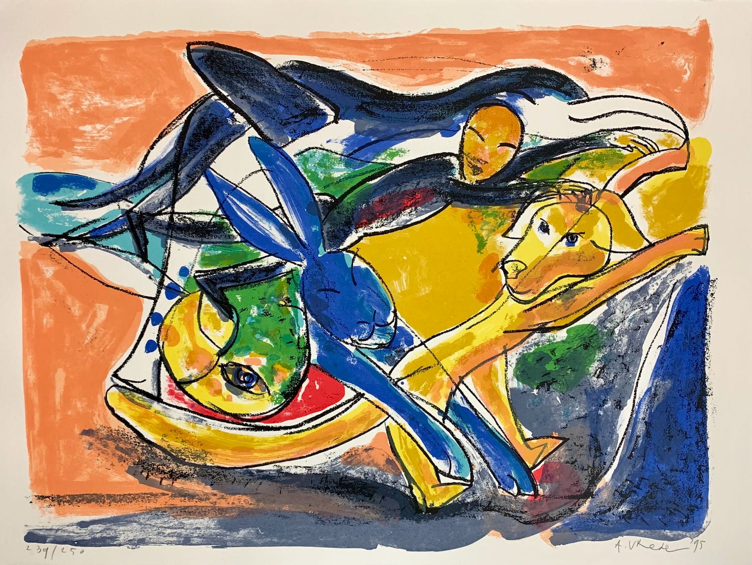 Anton Vrede - zonder titel verkocht voor € 35!