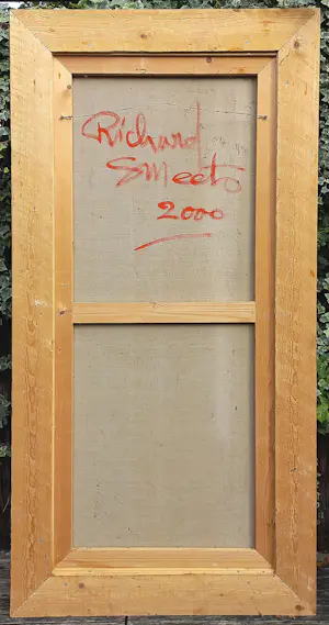 Richard Smeets - Rozenproject, olieverf op doek (netjes ingelijst, zeer groot) kopen? Bied vanaf 1000!