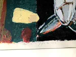 Piet Warffemius - Slangekracht - Zeefdruk, Fraai Ingelijst kopen? Bied vanaf 80!